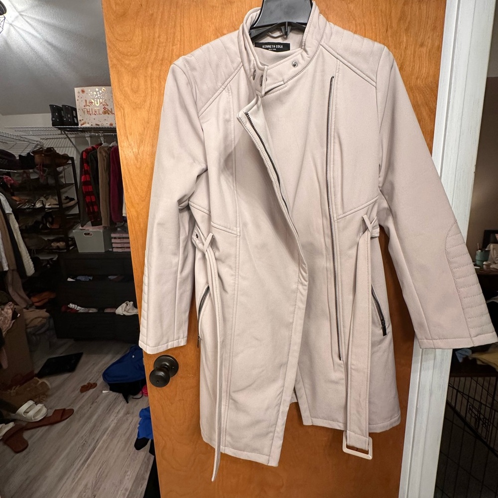 Kennith Cole New York Soft Shell Trench Water Repellent